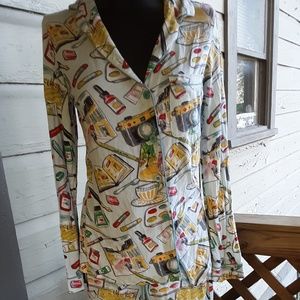 Nick & Nora Pajamas Artist Paint & Camera Print